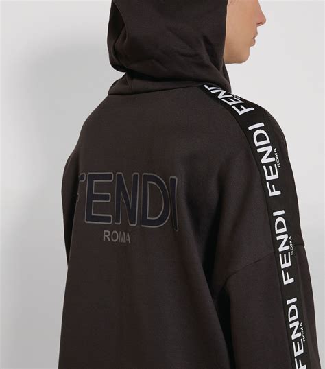 fendi zip hoodie|fendi hoodie price.